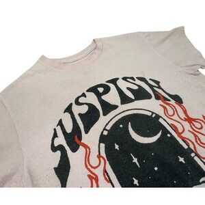 Bailey Sarian Adult S Pink VTG T-shirt Suspish Sus Suspicious Occult Mystery